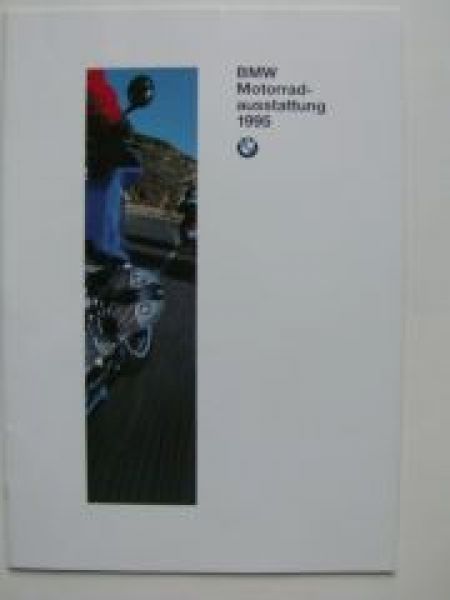 BMW Motorrad Ausstattung 1995 Prospekt F650 R 100 GS