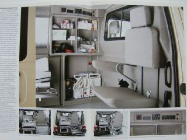 VW T4 Krankentransportwagen Langer Radstand Prospekt 5/1992