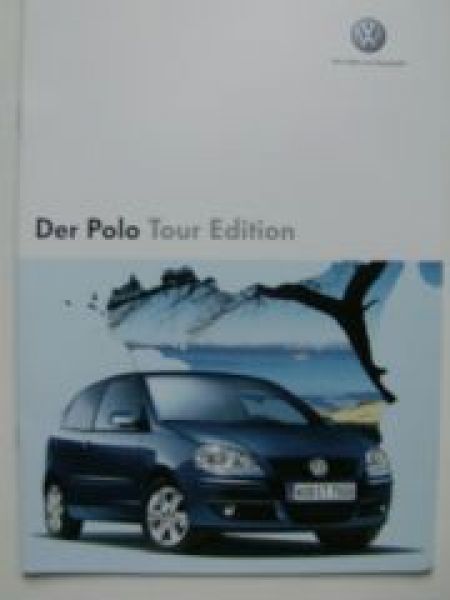 VW Polo Tour Edition Propekt Februar 2007 9N3 NEU