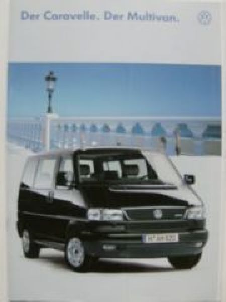 VW T4 Caravelle. Multivan Prospekt September 1996