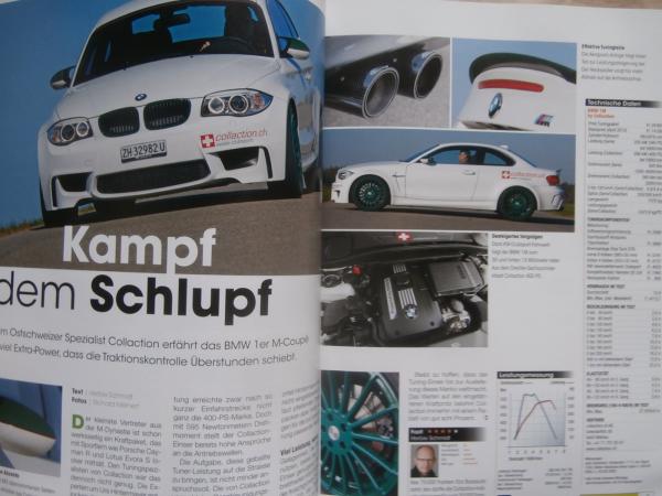 auto illustrierte 1/2012 Tuning Katalog Giulietta,Audi RS3,M Coupé E82,Dodge Challenger,Camaro,WRX,Cayenne,Golf R
