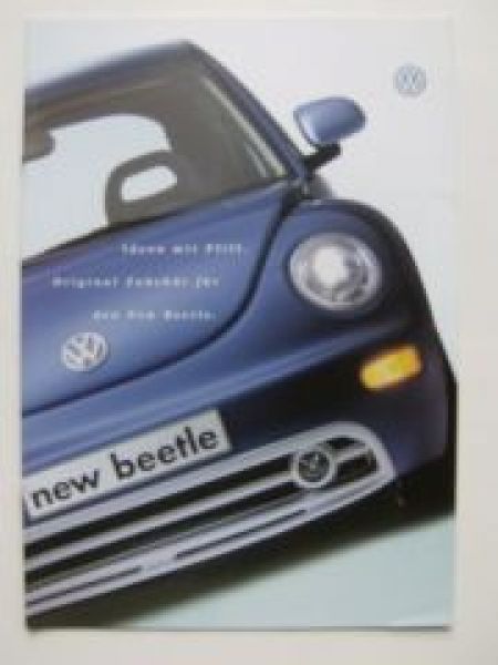 VW Zubehör New Beetle Prospekt September 1998 9C1 1C1