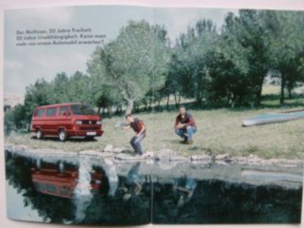 VW Multivan T5 Twenty Prospekt 7HM 7HF +T3 April 2005 NEU