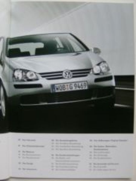 VW Golf5 Prospekt +Climatic Mai 2004 1K1 +Preisliste