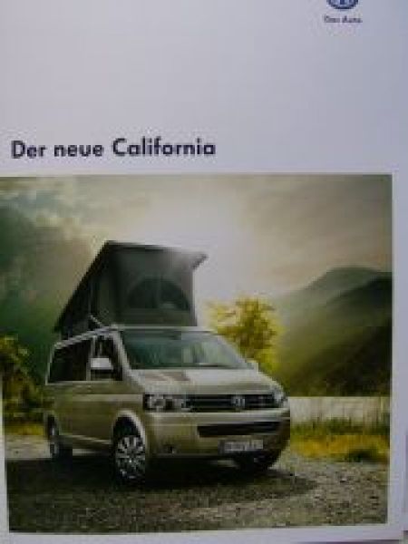 VW T5 California Facelift Prospekt+Preisliste Oktober 2009