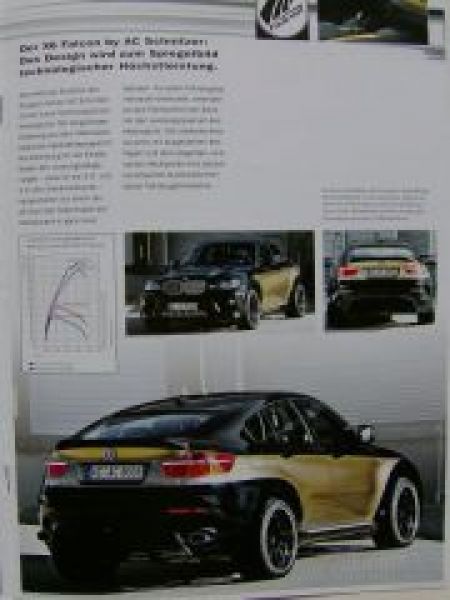 AC Schnitzer S5 S6 BMW X6 E71 +Falcon Prospekt +Preise