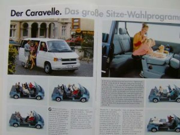 VW T4 Caravelle Multivan +Allstar Prospekt Mai 1993 NEU