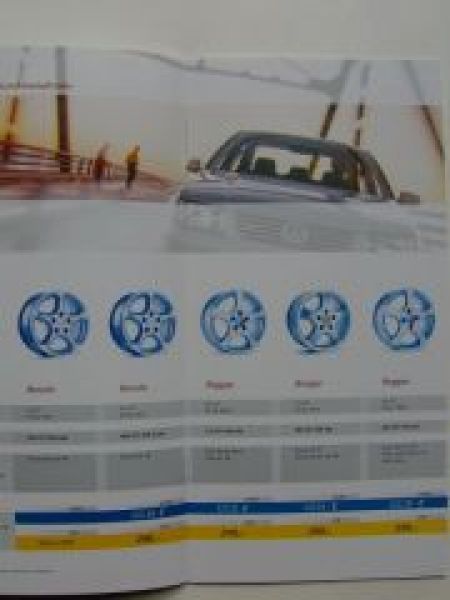 VW Original Leichtmetallräder Felgen Prospekt Mai 1999 NEU