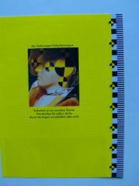 VW Sicherheitsreport Oktober 1992 NEU Prospekt