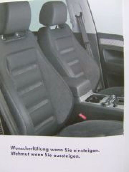 VW Touareg W12 Sport Individual Prospekt 7LA Rarität