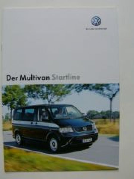 VW Multivan T5 Startline Prospekt 7HM 7HF September 2006