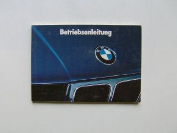 520i 525i 525iX 525tds +Touring +535i Anleitung September 1991