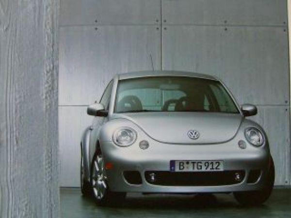 VW New Beetle Sport Edition 9C1 1C1 November 2001 Prospekt