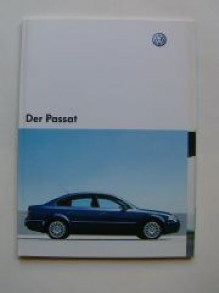 VW Passat Prospekt 3B3 Oktober 2003