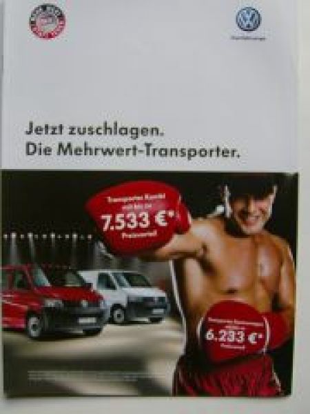 VW T5 Mehrwert-Transporter Prospekt September 2006 NEU