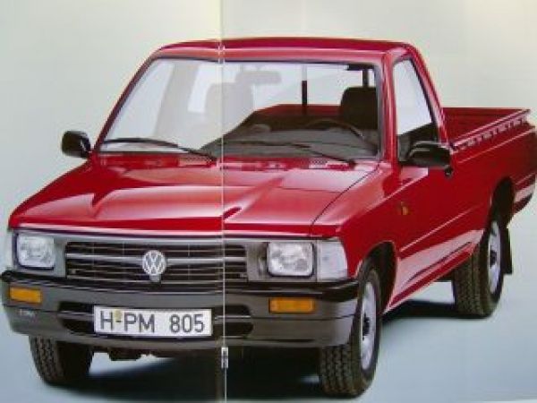 VW Taro +Chrompakete + Offroad Prospekt Dezember 1995