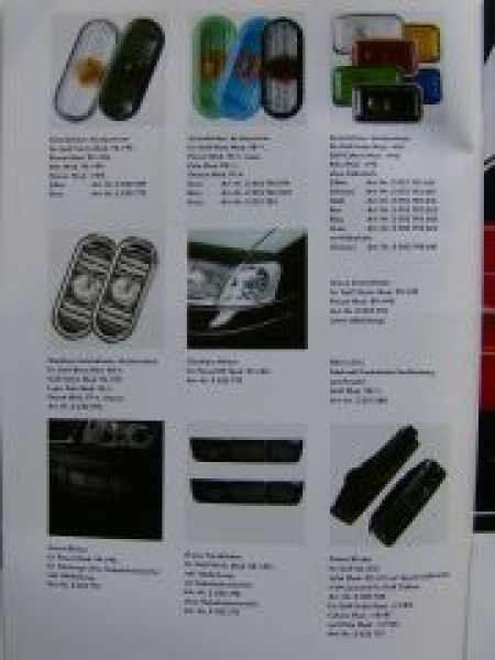 VW Zubehör Prospekt Golf3 Lupo New Beetle Polo 6N 1/2003