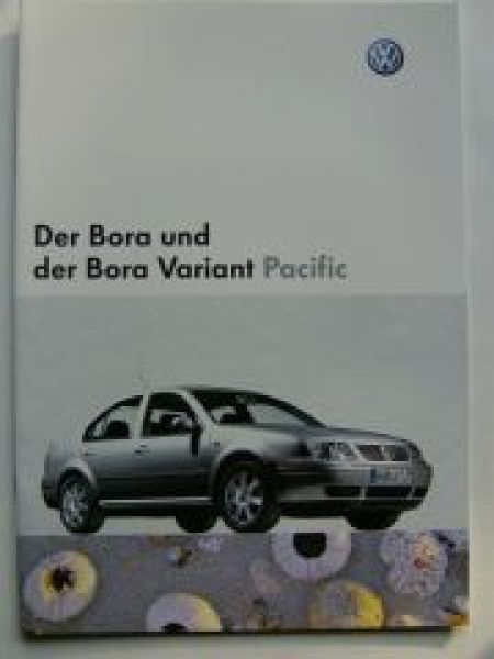 VW Bora & Variant Pacific Prospekt 1J2 1J6 Mai 2004 NEU