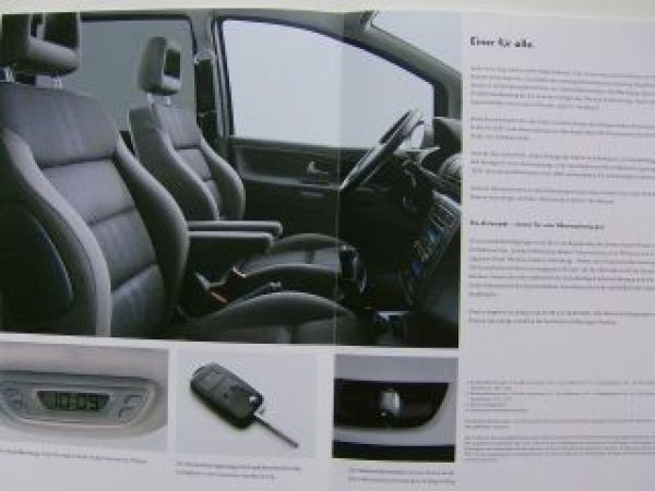 VW Sharan Advantage Prospekt 7M6 7M9 Juli 2006 NEU