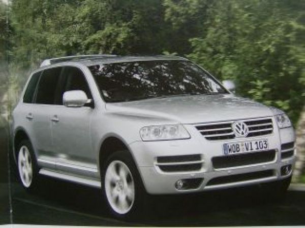 VW Touareg Die Individualisierung Prospekt 7LA Juni 2006