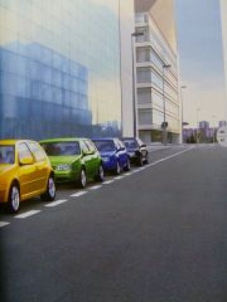 VW Golf4 1J1 Prospekt +Trendline Highline V6 4motion +GTi 10/199