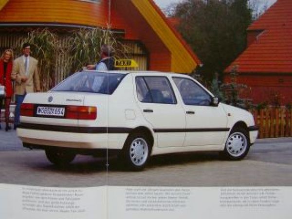 VW Taxis Passat 3A5 3A2 Vento 1H2 Prospekt Januar 1994