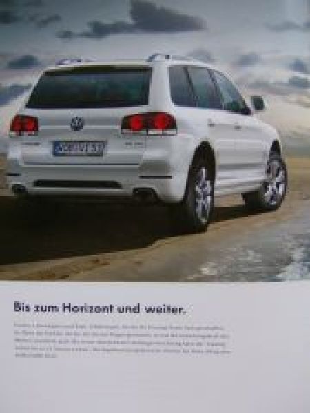 VW Touareg North Sails Prospekt  November 2008 7L6