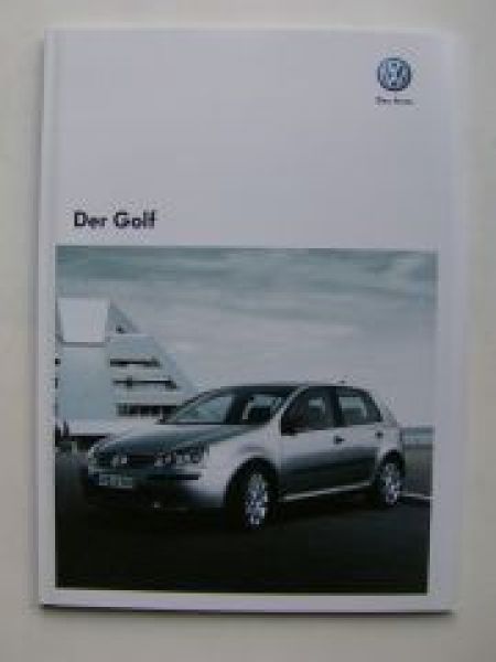 VW Golf5 +BlueMotion +R-Line +Individual Oktober 2007 1K1