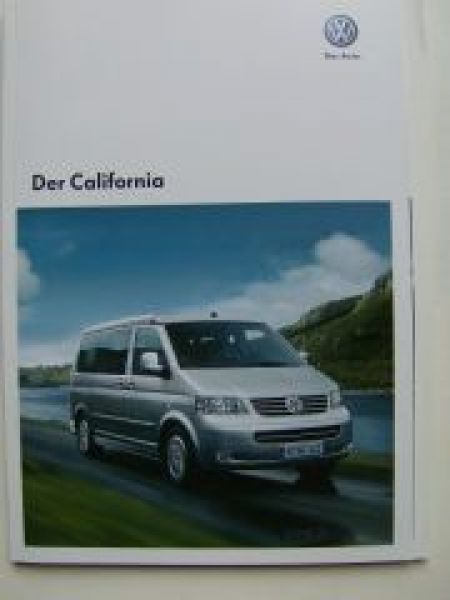 VW T5 California Prospekt Januar 2006 +Preisliste NEU