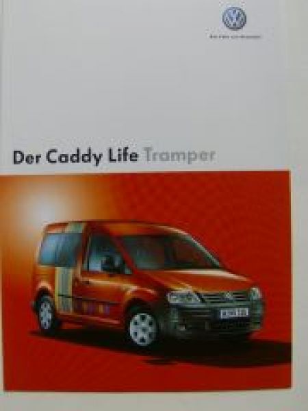 VW Caddy Life Tramper Prospekt November 2006 NEU
