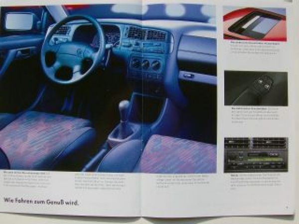 VW Golf3 Avenue Prospekt Januar 1996 1H1 NEU