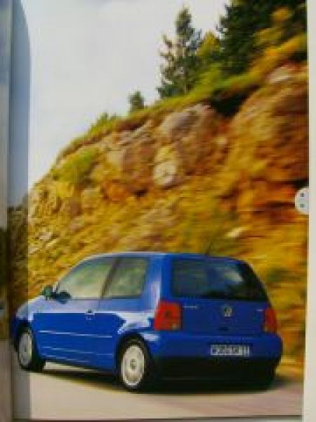 VW Lupo 6X1 6E1 Prospekt Trendline Comfortline Oktober 1998