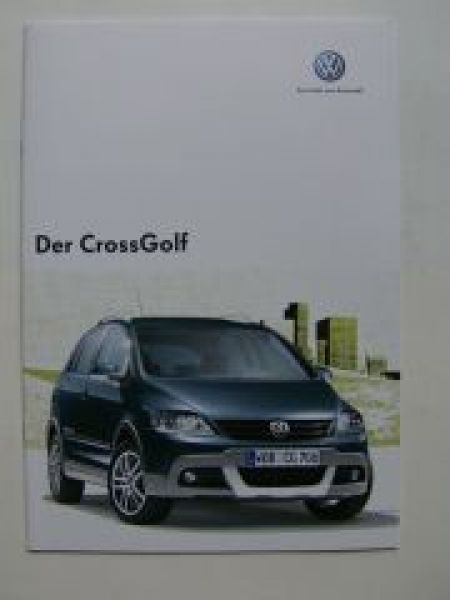 VW Golf5 CrossGolf Prospekt November 2006 NEU