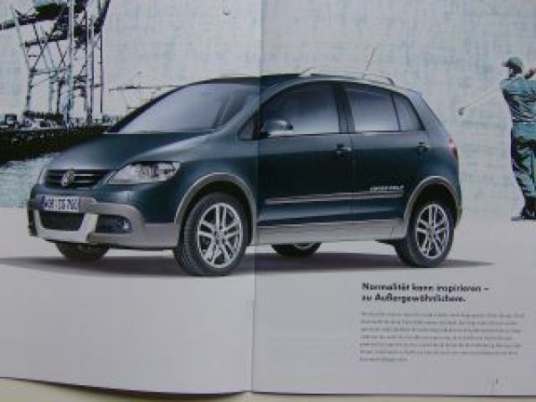 VW Golf5 CrossGolf Prospekt November 2006 NEU