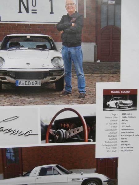 Playboy Cars Motor Special Vettel im Inteview, neue Audi A8, AMG Project One, Mazda Cosmo