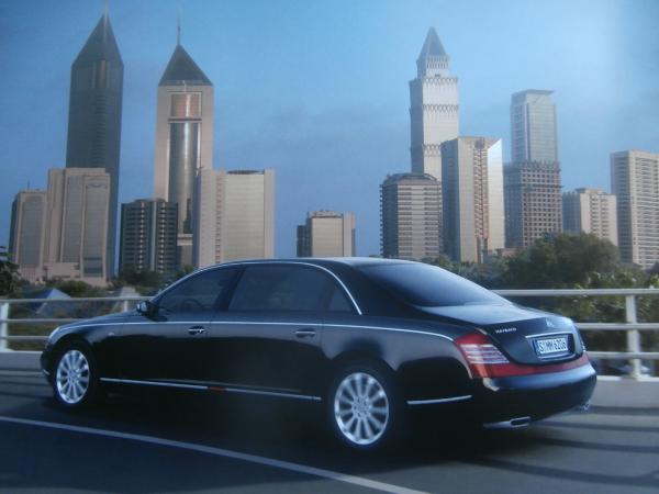 Maybach 62S Equipment & Prices September 2006