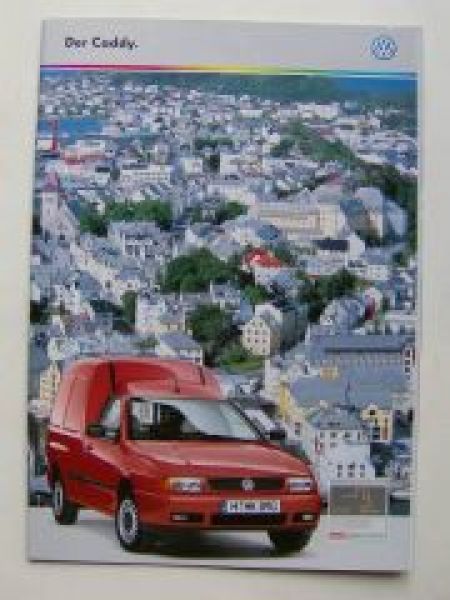 VW Caddy 9K9A Prospekt Oktober 1999 NEU