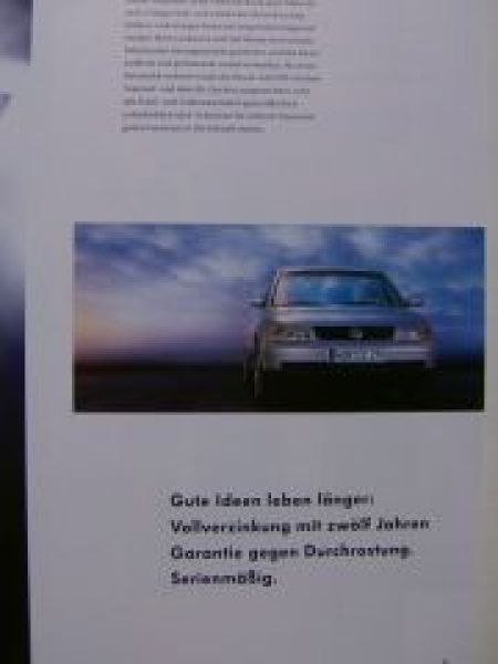 VW Passat Prospekt 3B2 + Highline +4Motion Juni 1999