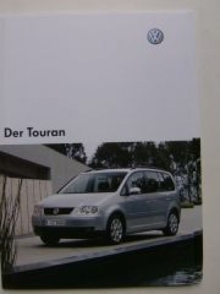 VW Touran Prospekt Mai 2005 +Highline 1T1