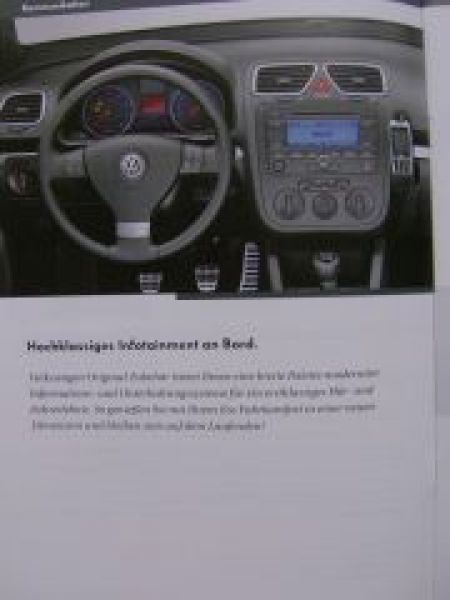 VW Eos Original Zubehör Prospekt 1F7 Mai 2006