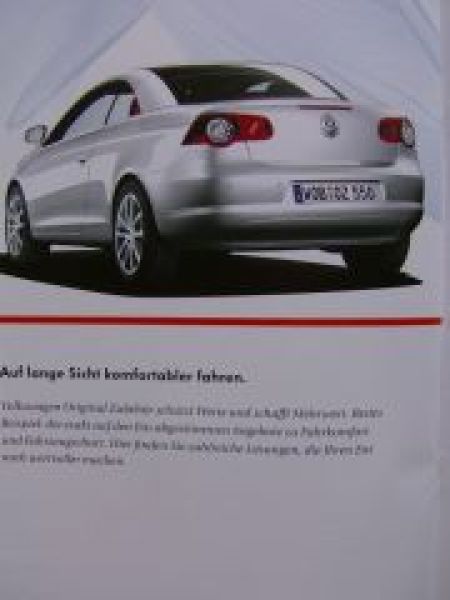 VW Eos Original Zubehör Prospekt 1F7 Mai 2006