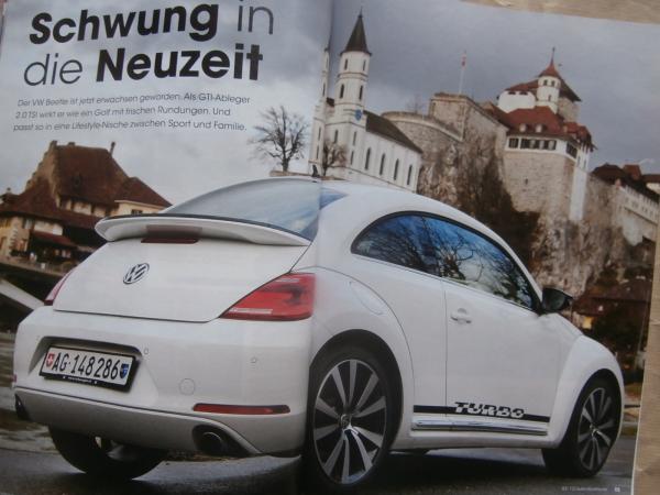 auto illustrierte 3/2012 Toyota GT86,Audi A1 Sportback,Continental V8,Hyundai i30,Panamera GTS,Fiat Freemont 4x4,Chevrolet Cruze