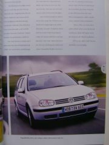 VW Golf4 Variant 1J5 Prospekt Otkober 1999