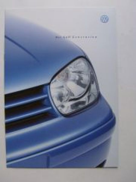 VW Golf4 Generation Prospekt 1J1 Mai 1999 NEU