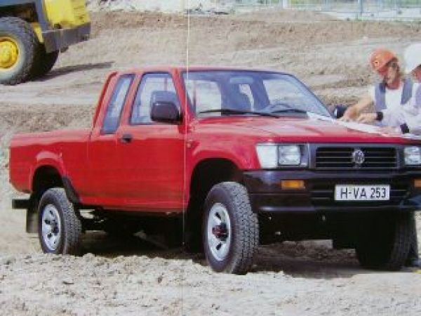VW Taro 4X4 Prospekt Dezember 1995 NEU