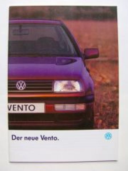 VW Vento Prospekt 1H2 September 1996 NEU