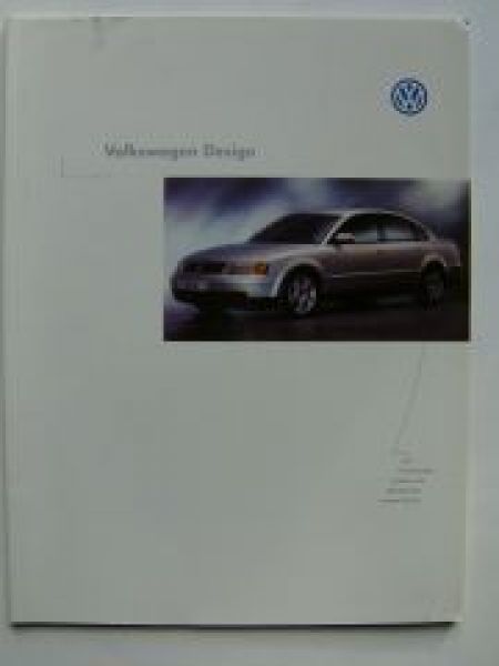 VW Design Neue Passat Prospekt 3B2 Rarität  Kommunikation
