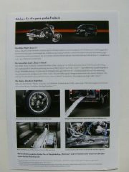 VW T5 Multivan Harley-Davidson Prospektblatt 7HM 7HF