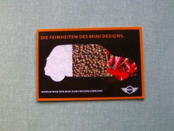 BMW Mini Prospekt Die Feinheiten des Mini Designs 2001