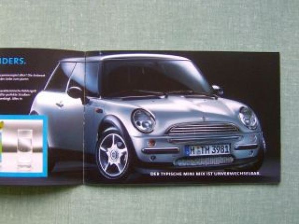 BMW Mini Prospekt Die Feinheiten des Mini Designs 2001
